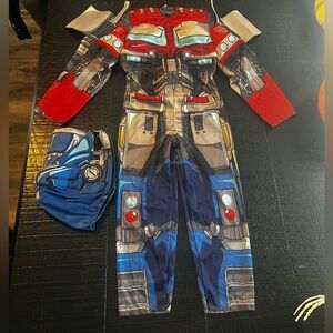 Kids 3-4T Optimus Prime Costume - Red and Blue